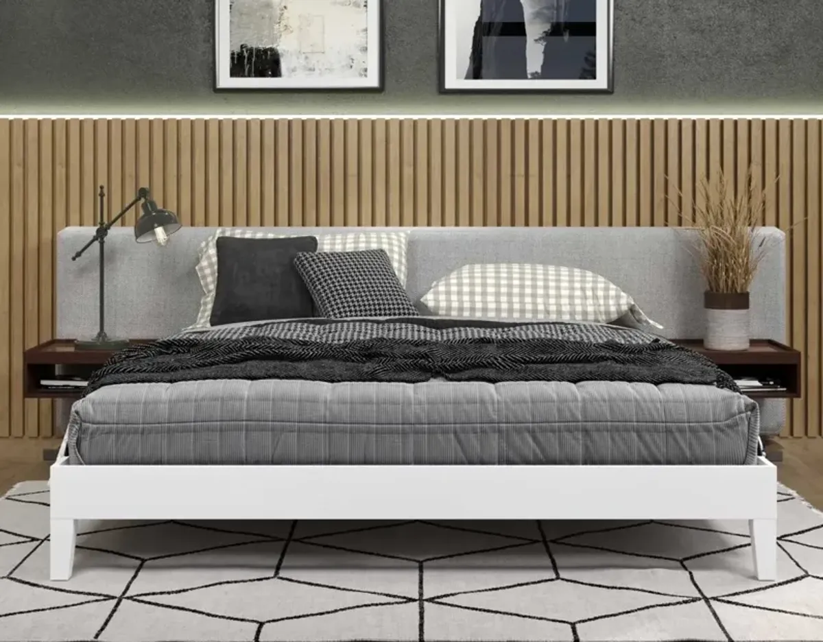 Steve Silver Nix King Platform Bed White