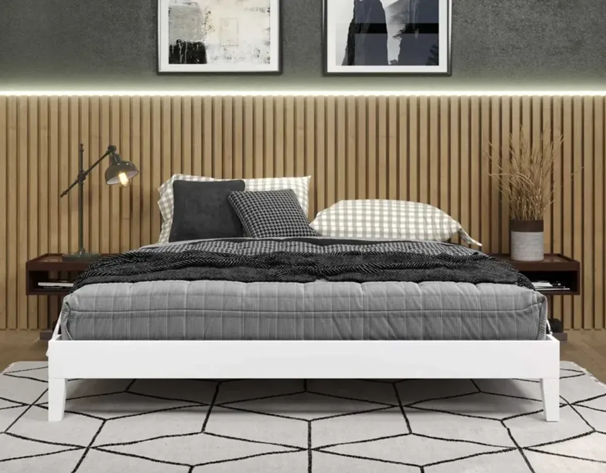 Steve Silver Nix King Platform Bed White