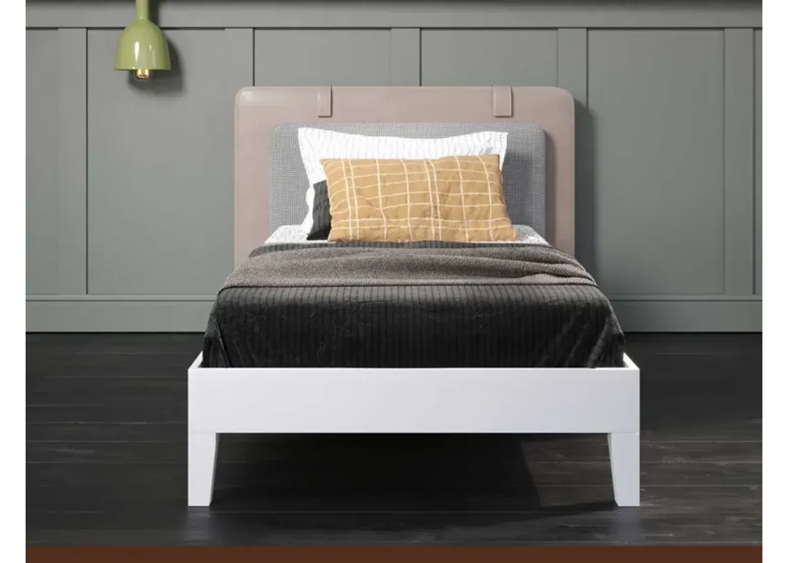 Steve Silver Nix Twin Platform Bed White