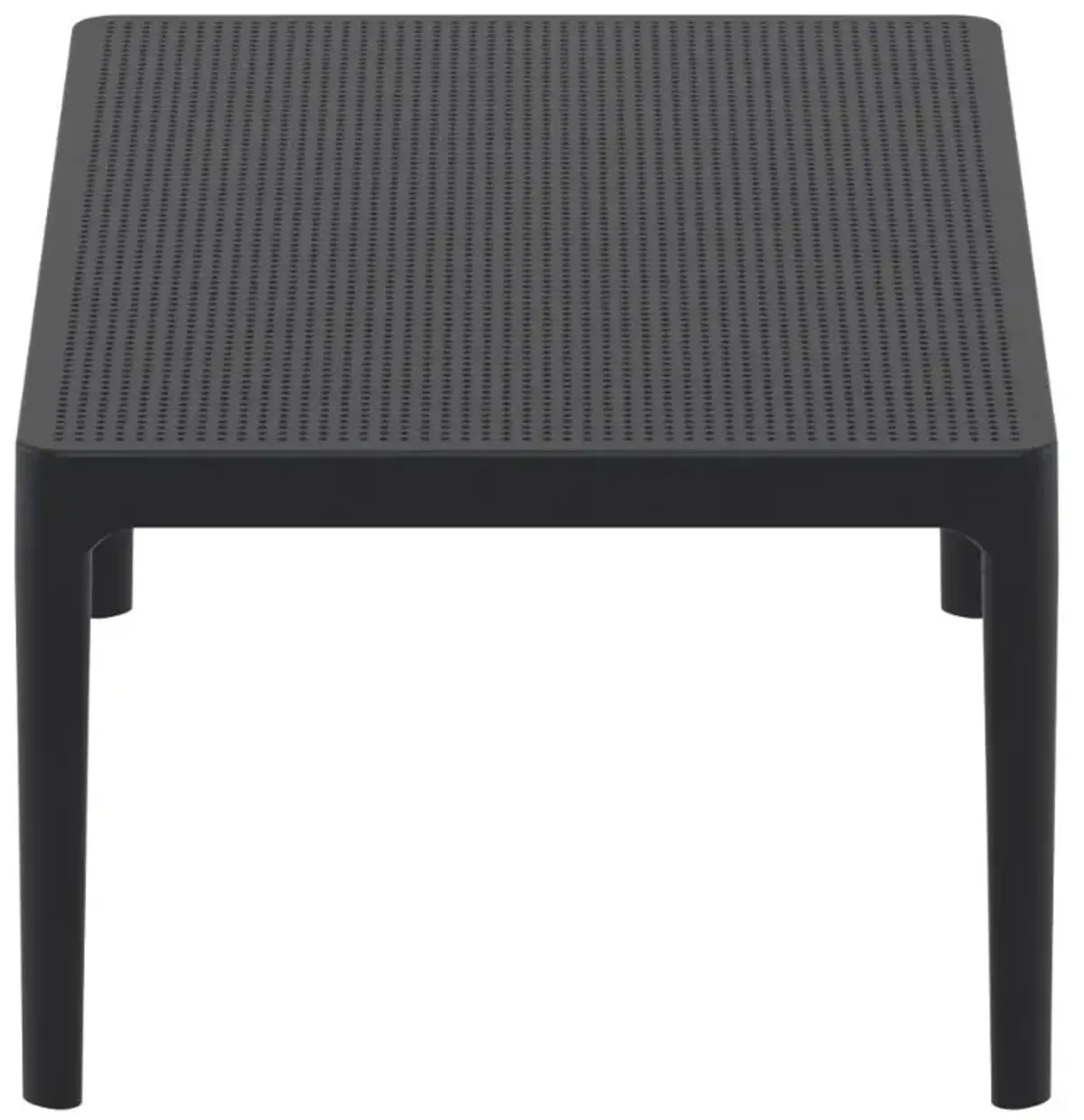 Compamia 39 Inch Outdoor Sky Lounge Coffee Table Black