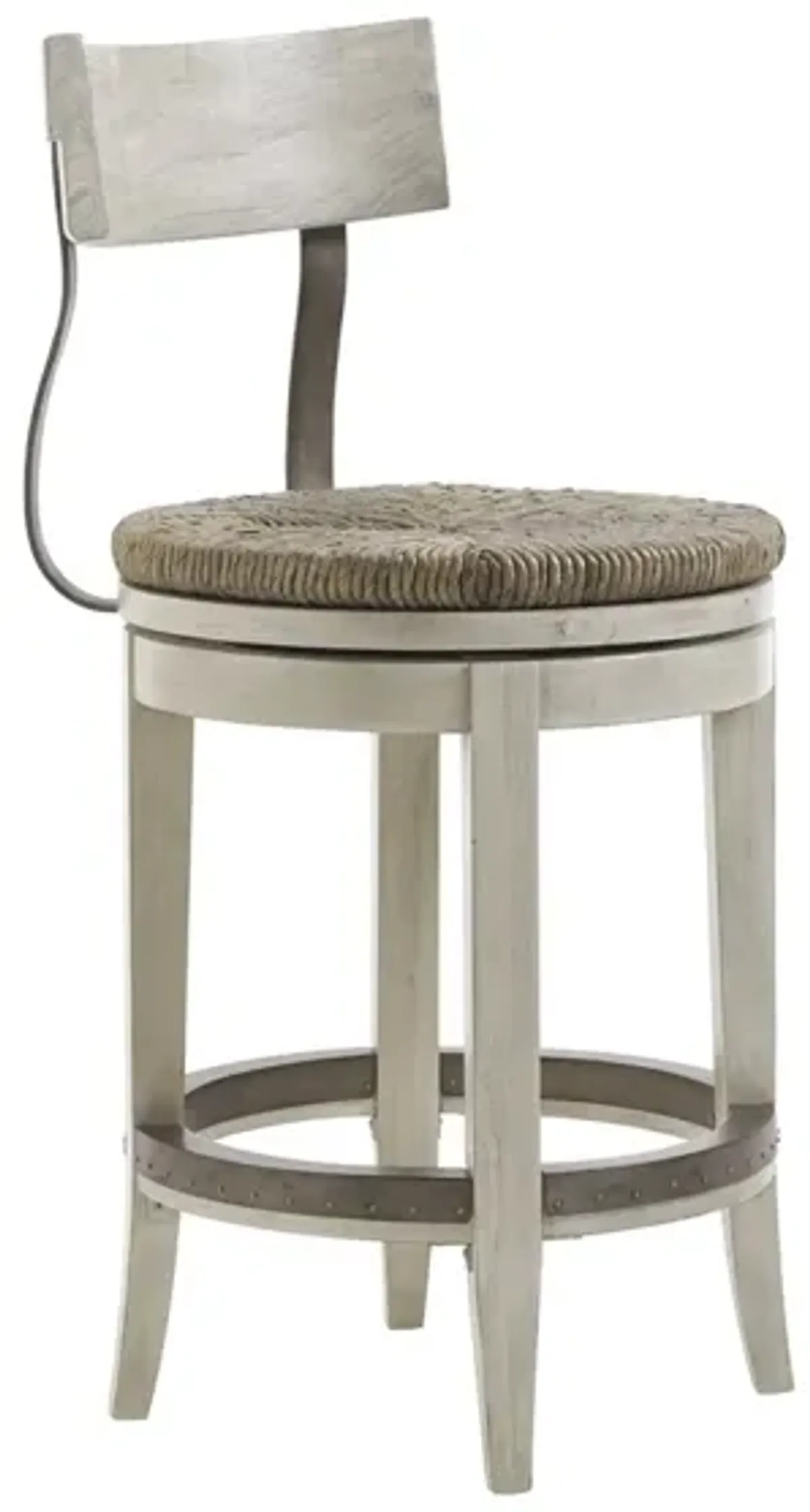 Oyster Bay by Lexington Merrick Swivel Counter Stool