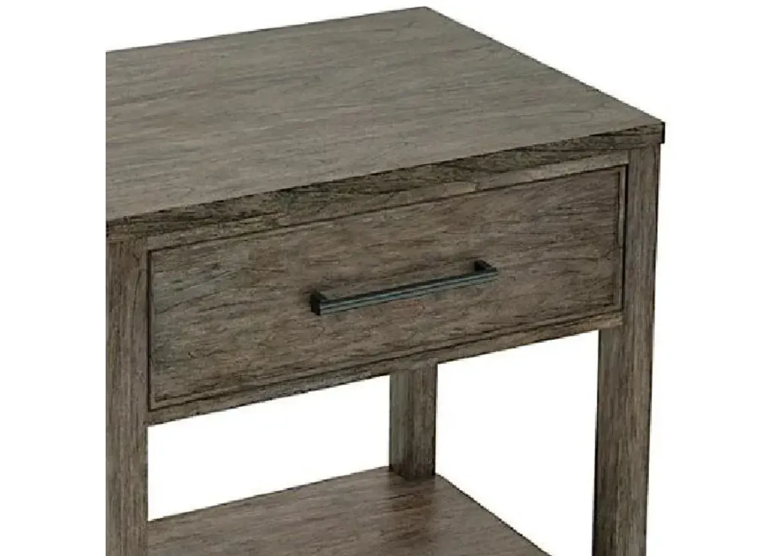 Hekman Arlington Heights Distressed Wood Nightstand with Drawer