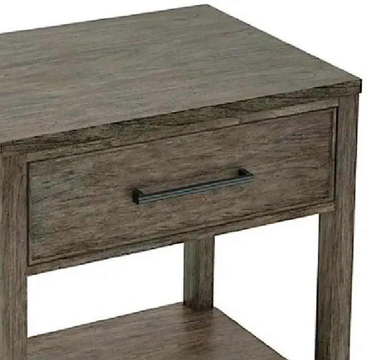 Hekman Arlington Heights Distressed Wood Nightstand with Drawer