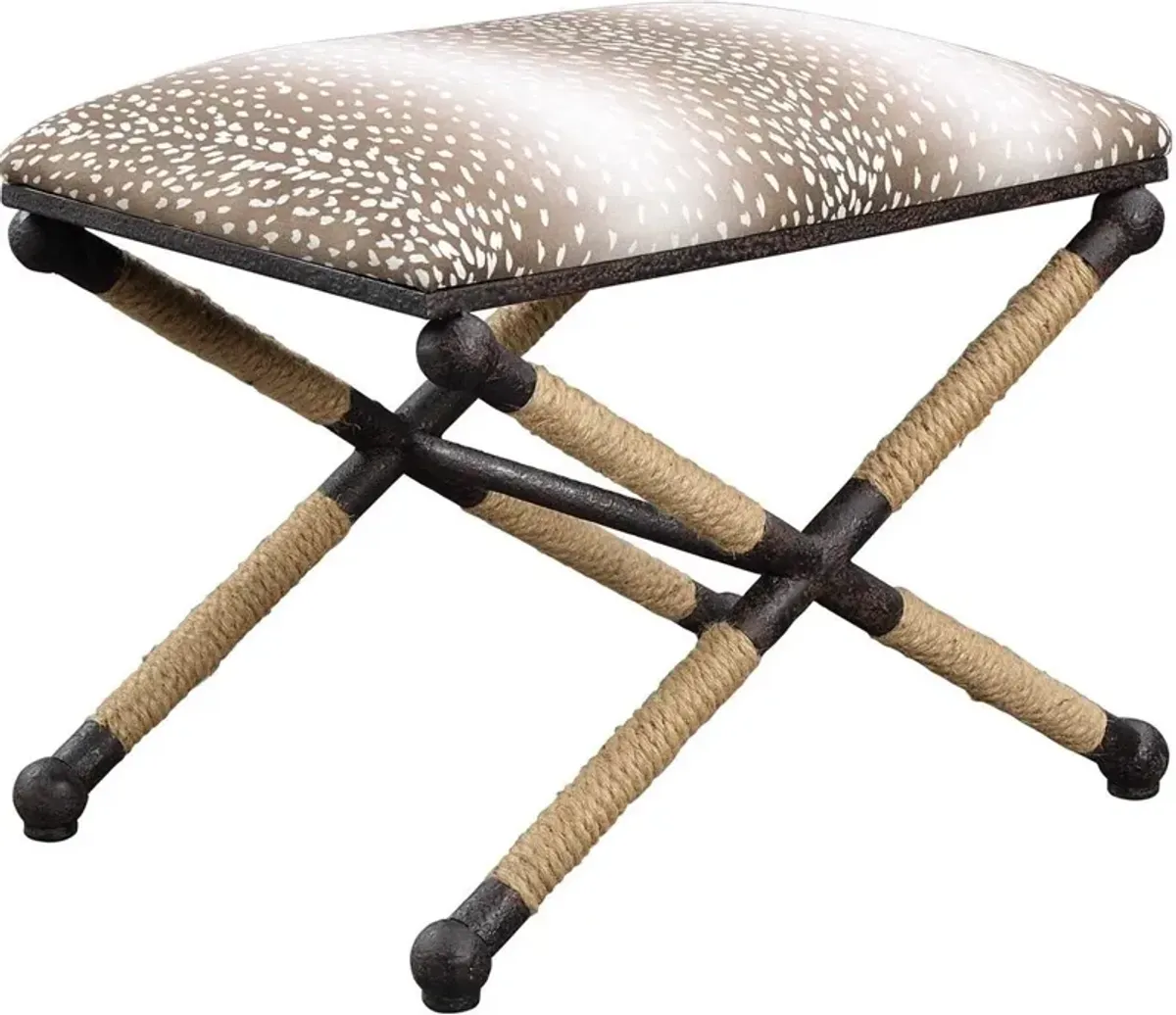 Uttermost Fawn Rustic Small Bench