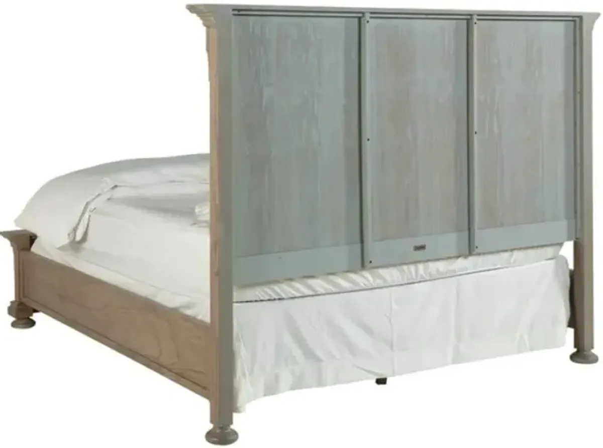 Hekman Wellington Estates Driftwood King Panel Bed