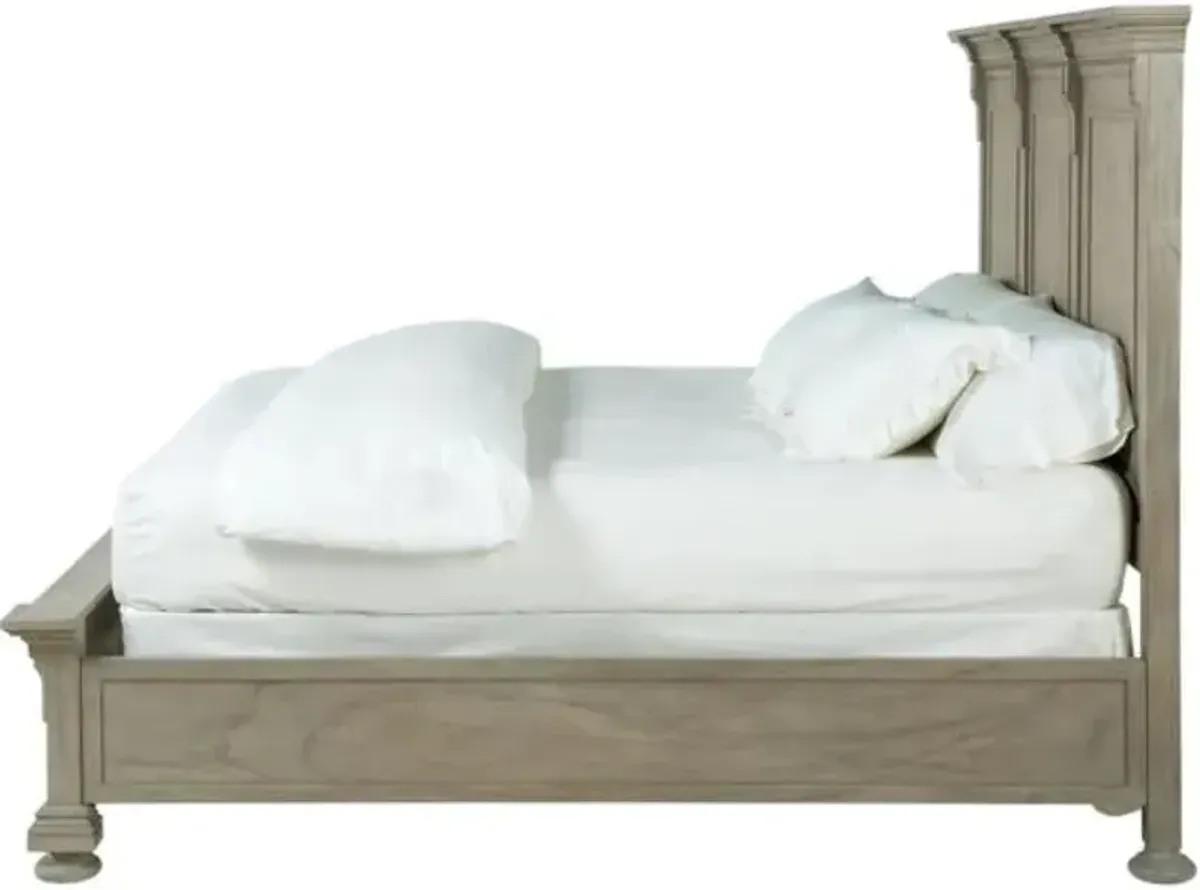 Hekman Wellington Estates Driftwood King Panel Bed