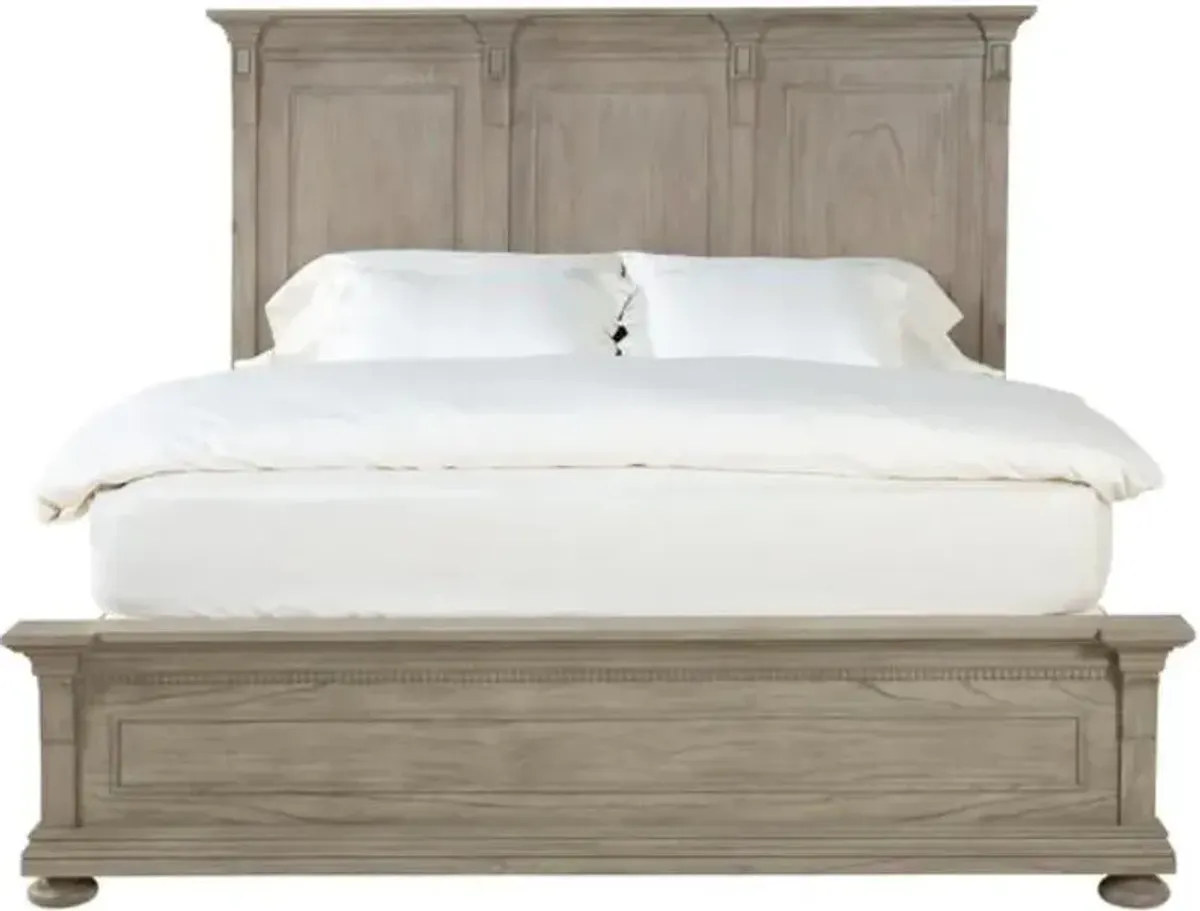 Hekman Wellington Estates Driftwood King Panel Bed