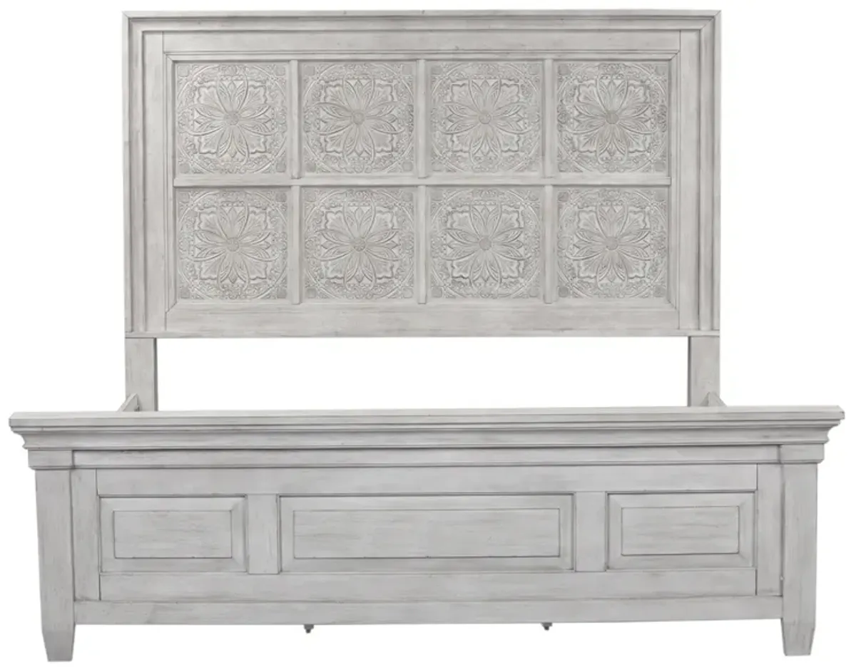 Liberty Furniture Complete Queen Bedroom Set Panel Bed, Dresser & Mirror Heartland