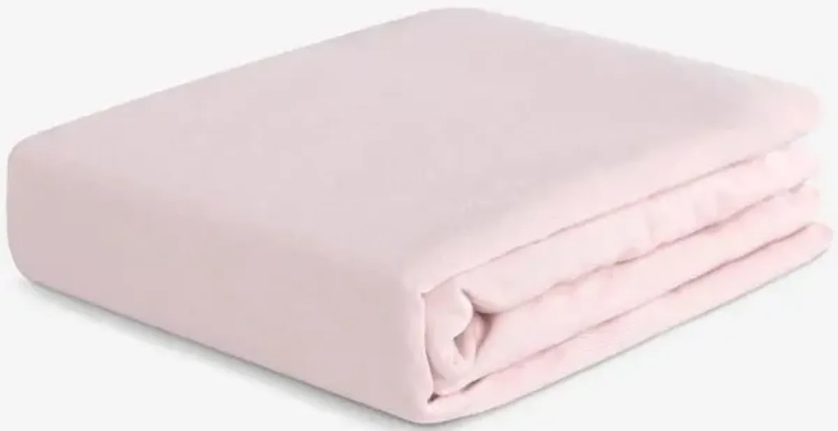 Bedgear Light Pink Hyper-Wool Performance Crib Sheet