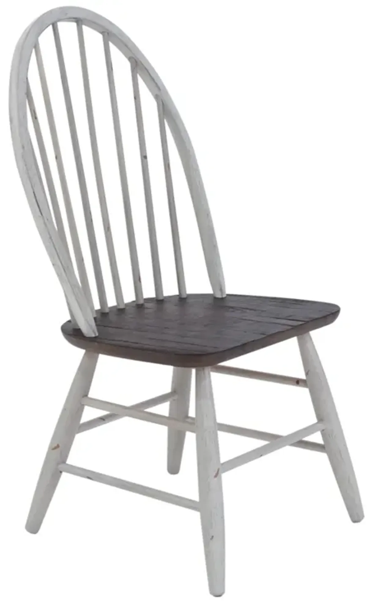 Liberty Furniture Farmhouse Two-Tone White Side Chair