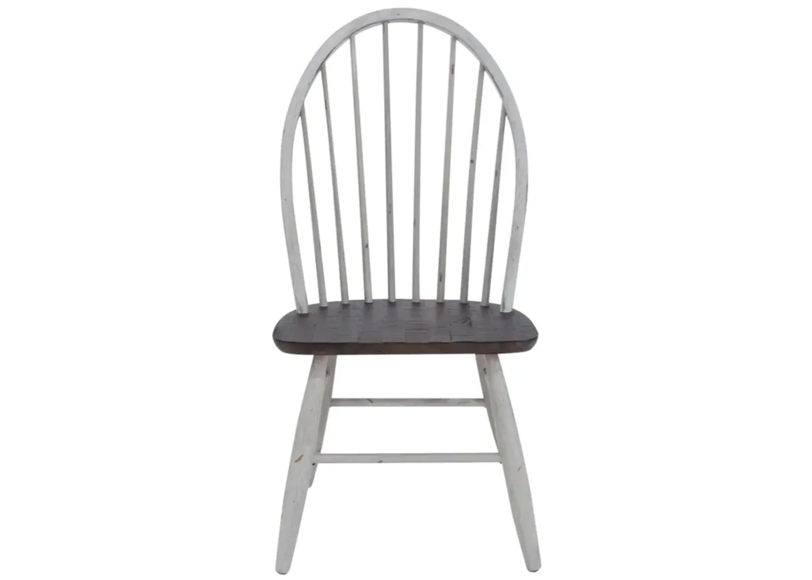 Liberty Furniture Farmhouse Two-Tone White Side Chair