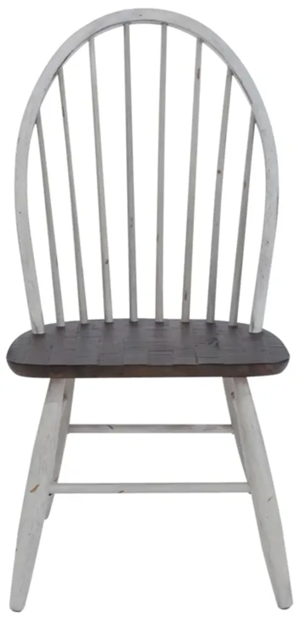 Liberty Furniture Farmhouse Two-Tone White Side Chair