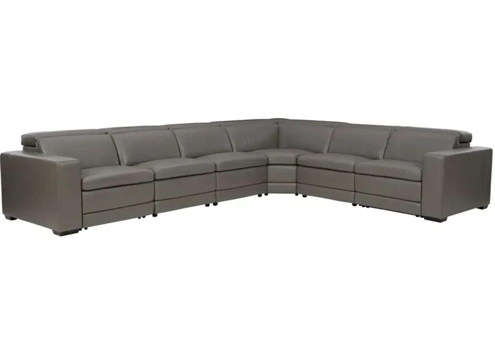 Ashley Texline 7-Piece Power Reclining Sectional Gray