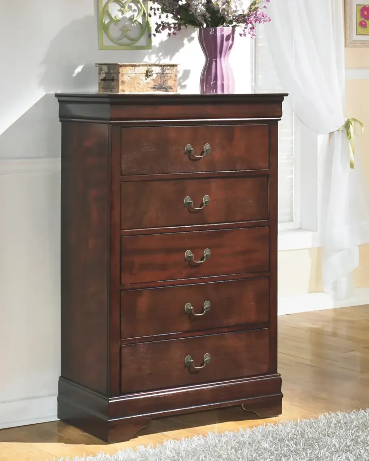 Ashley Alisdair Dark Brown Chest