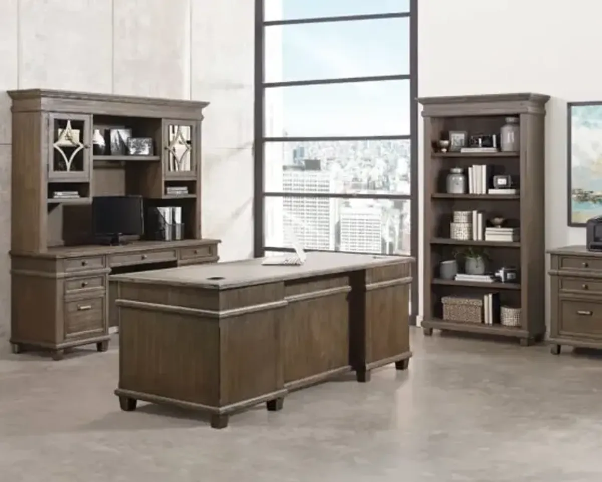 Martin Furniture Carson Double Pedestal Desk