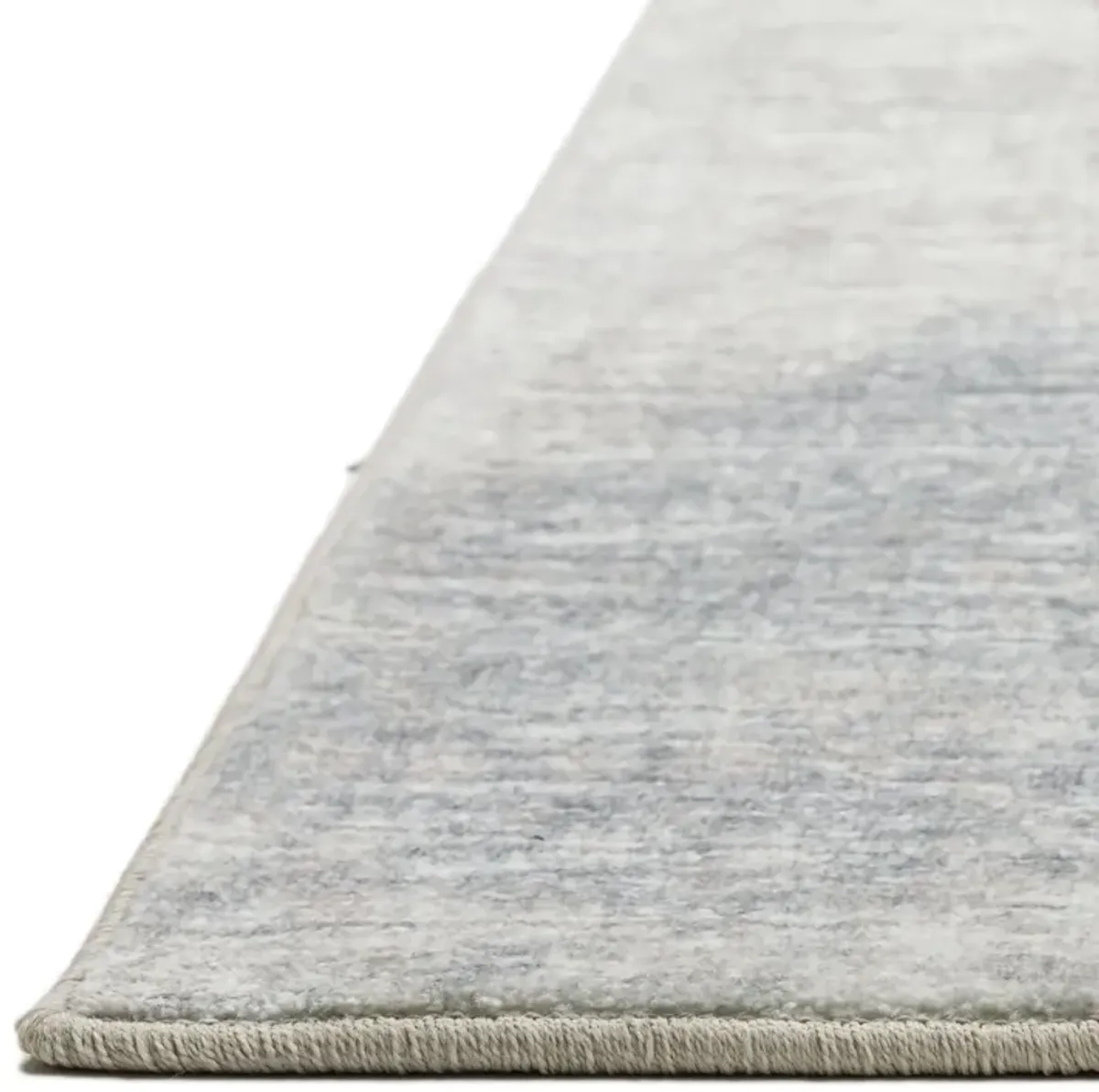 Dalyn Minimalist Frost Gradient 5'X8' Area Rug in Gray & White