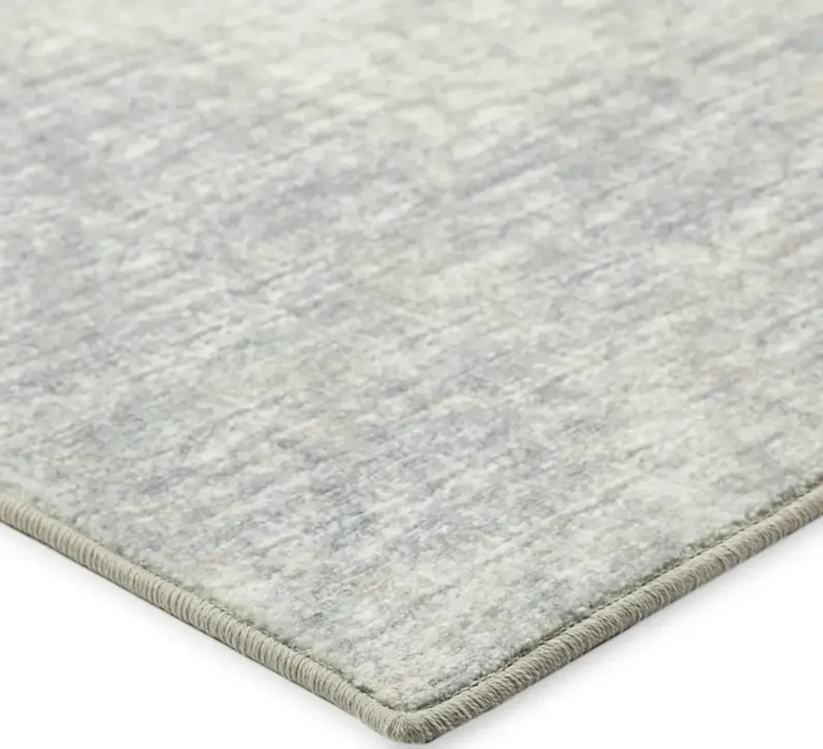 Dalyn Minimalist Frost Gradient 5'X8' Area Rug in Gray & White