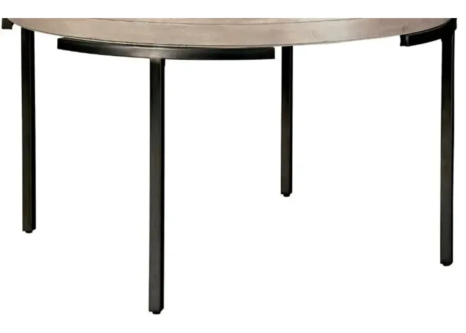 Hekman Aged Iron/Scottsdale Round Dining Table