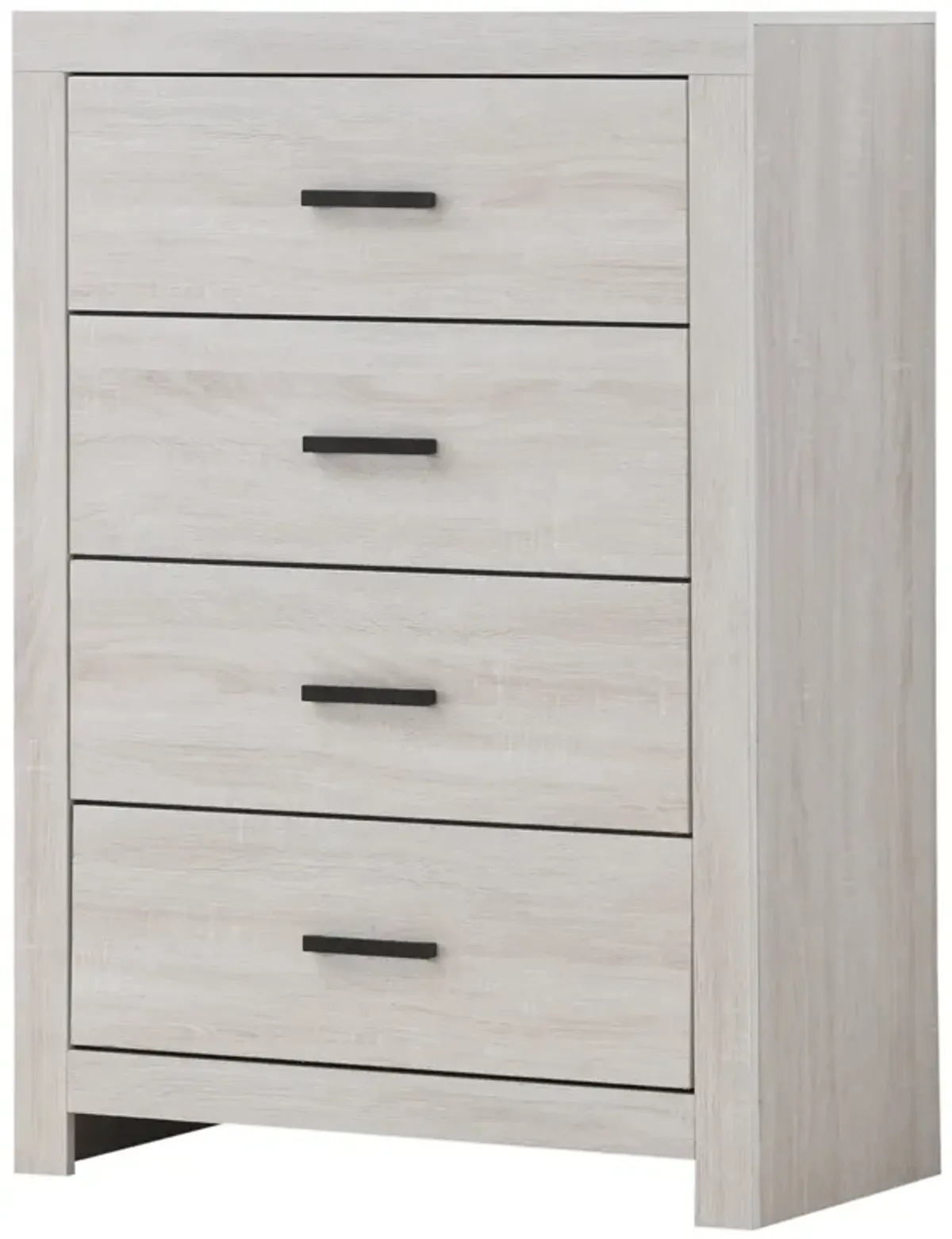 Coaster Brantford 4-Drawer Bedroom Chest Coastal White