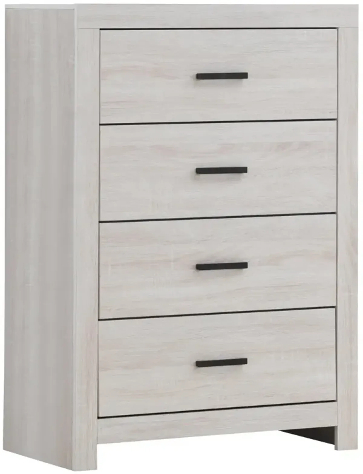 Coaster Brantford 4-Drawer Bedroom Chest Coastal White