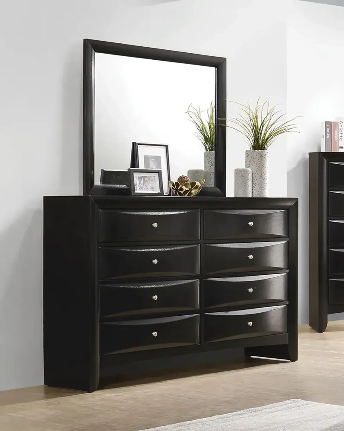 Coaster Briana 8-Drawer Dresser Black