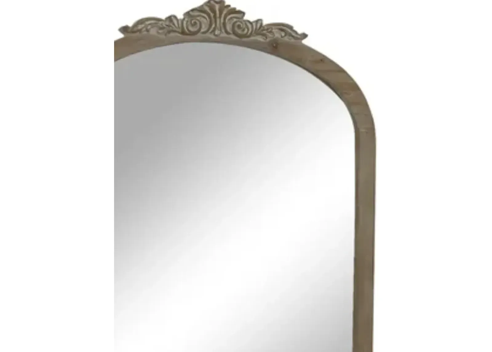 Crestview Kallie I Light Brown Wall Mirror