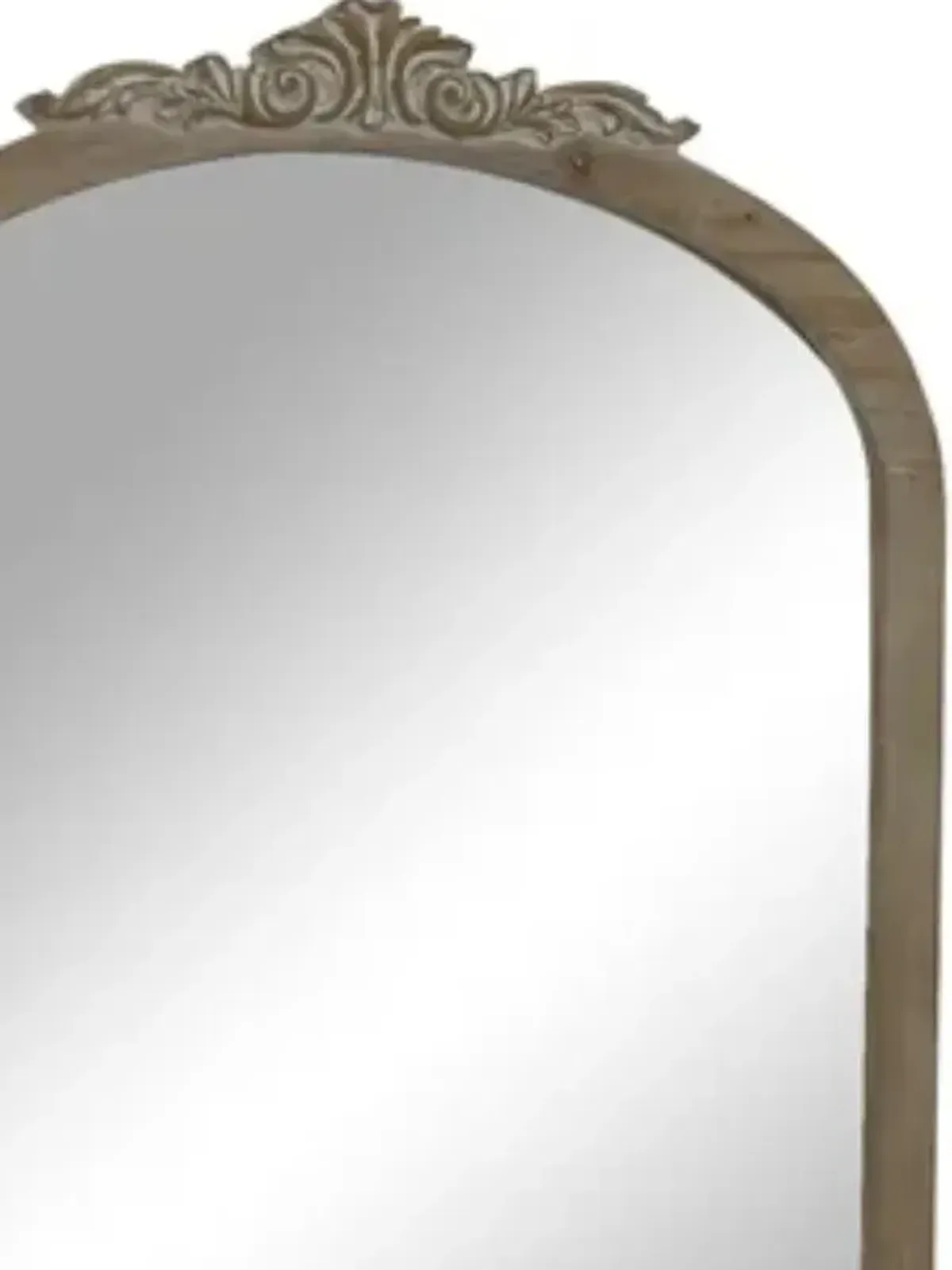 Crestview Kallie I Light Brown Wall Mirror