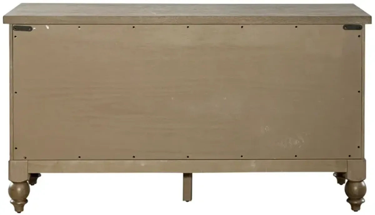 Liberty Furniture Americana Farmhouse Light Brown Credenza