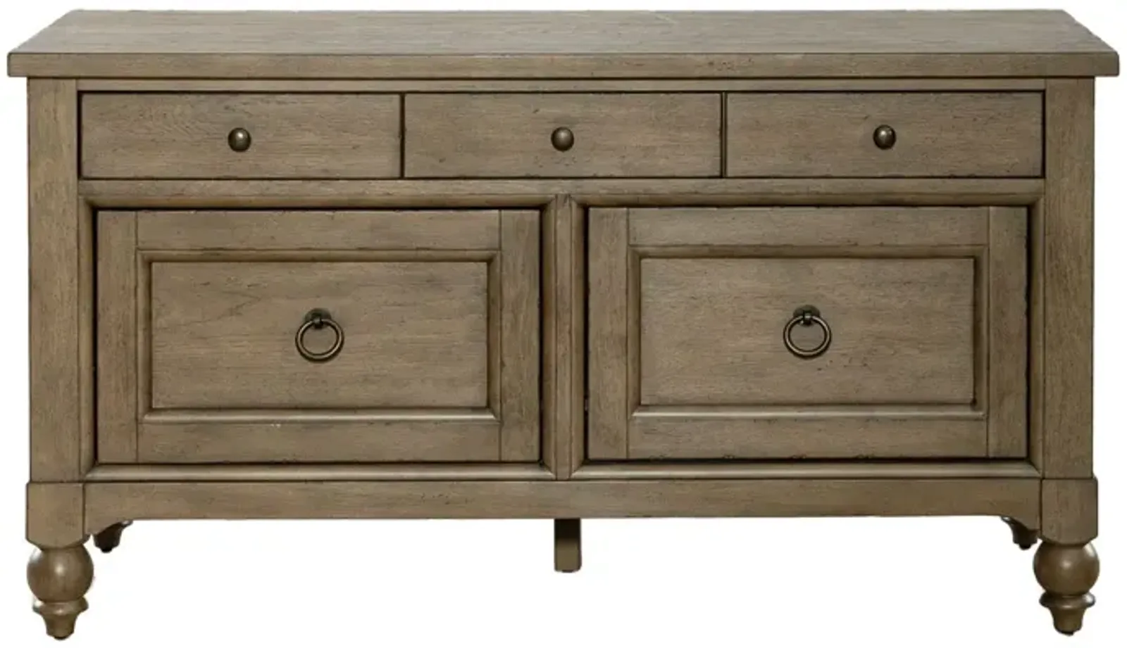 Liberty Furniture Americana Farmhouse Light Brown Credenza