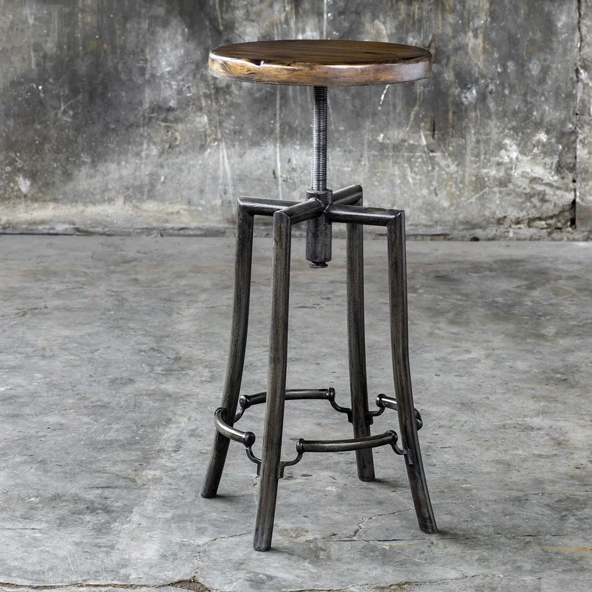 WESTLYN DARK WALNUT BAR STOOL