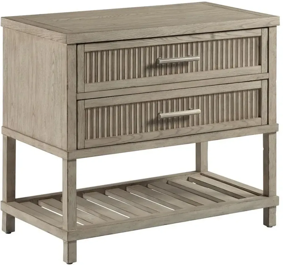 American Drew West Fork Harrison Taupe Nightstand