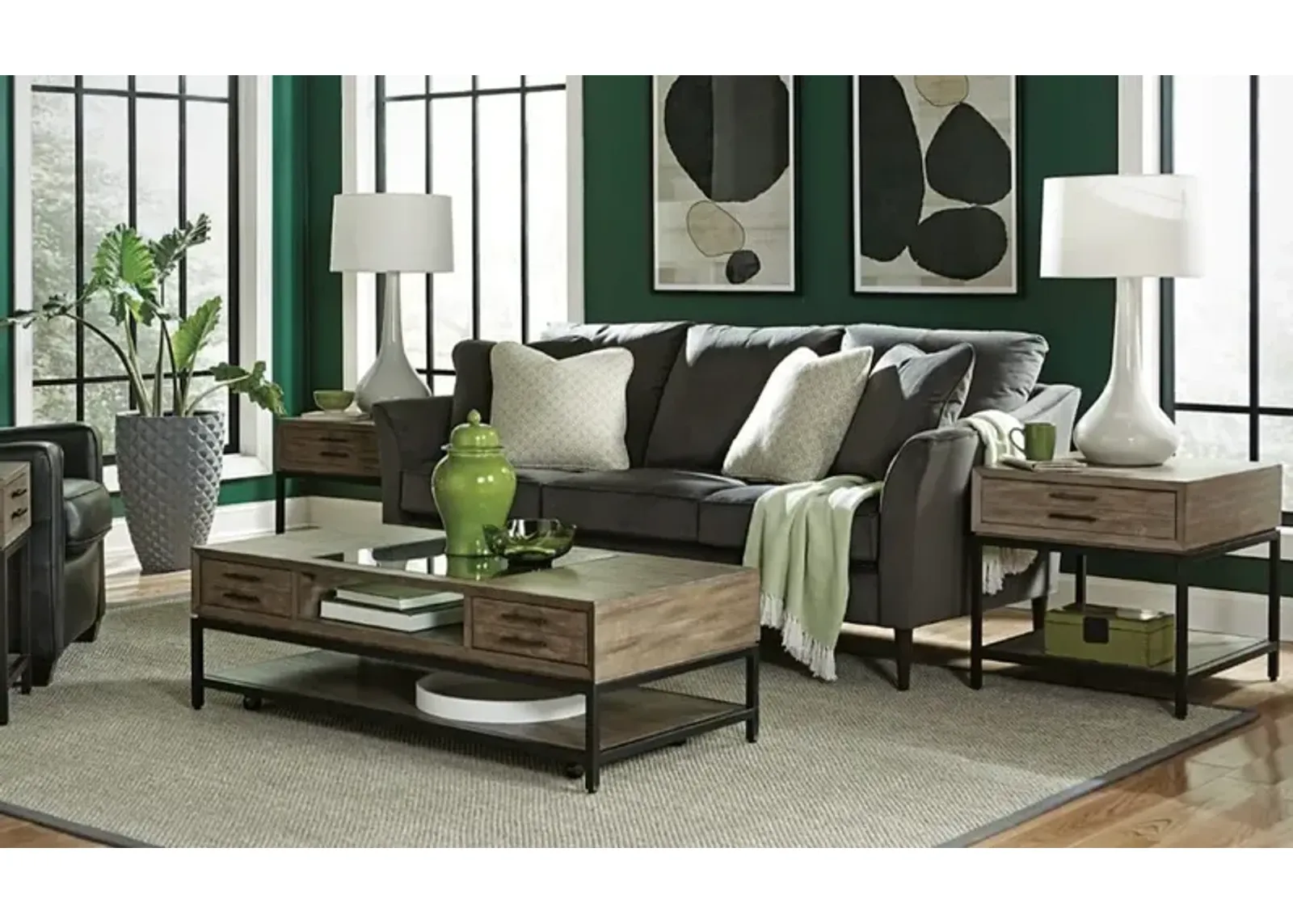 JEFFERSON RECTANGULAR COFFEE TABLE