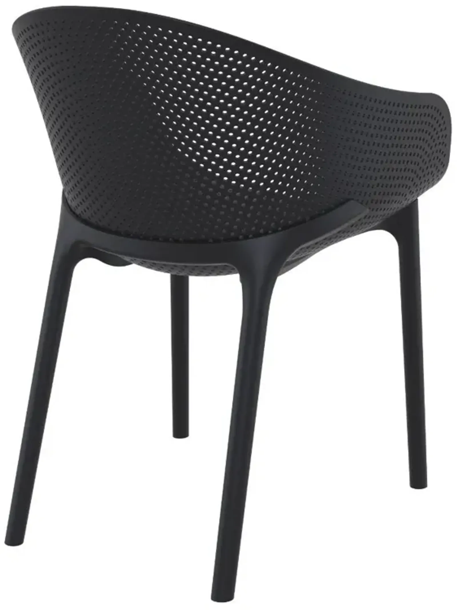 Compamia Sky Outdoor Dining Chair Black