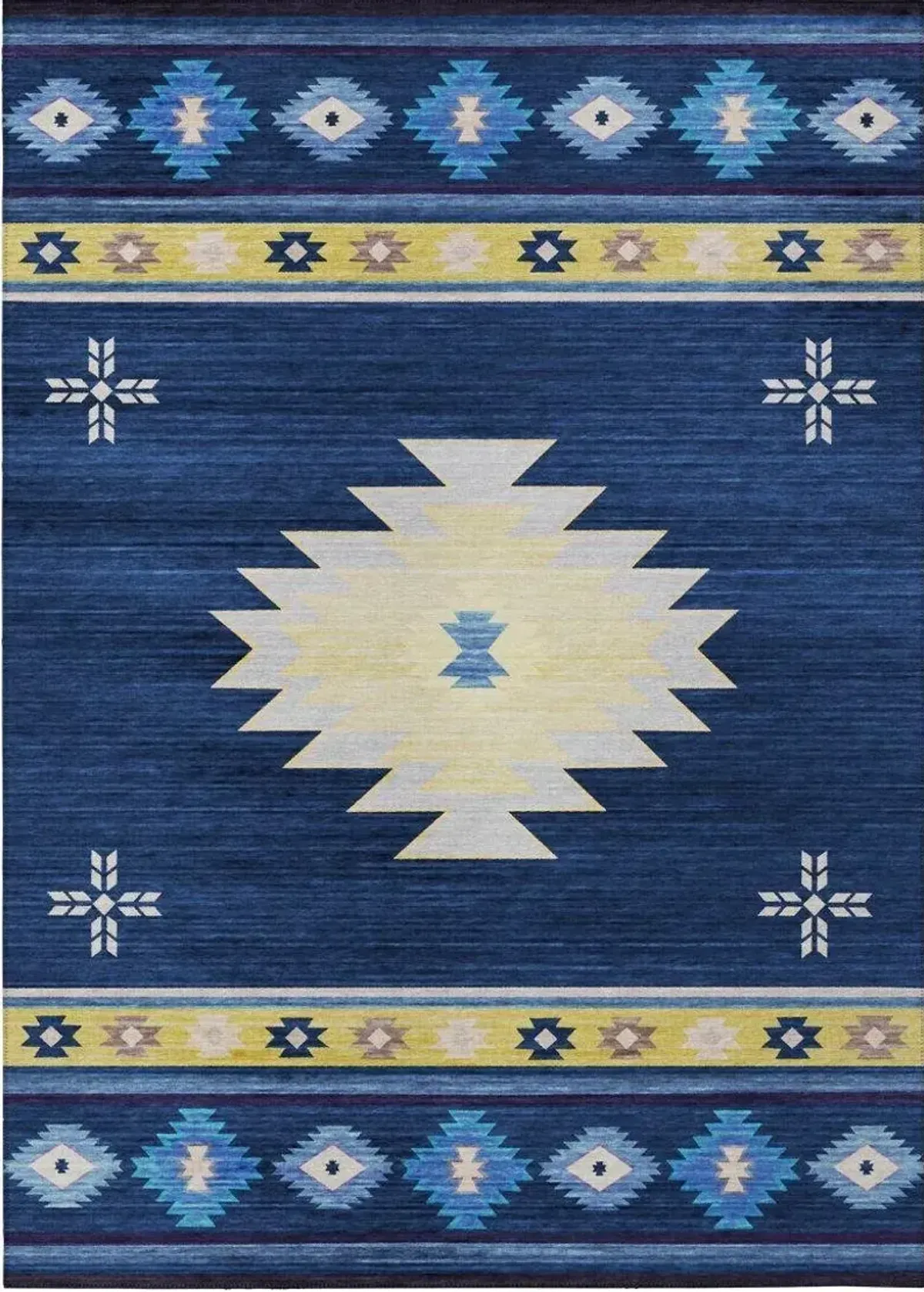 Dalyn Phoenix Navy 5'X8' Area Rug