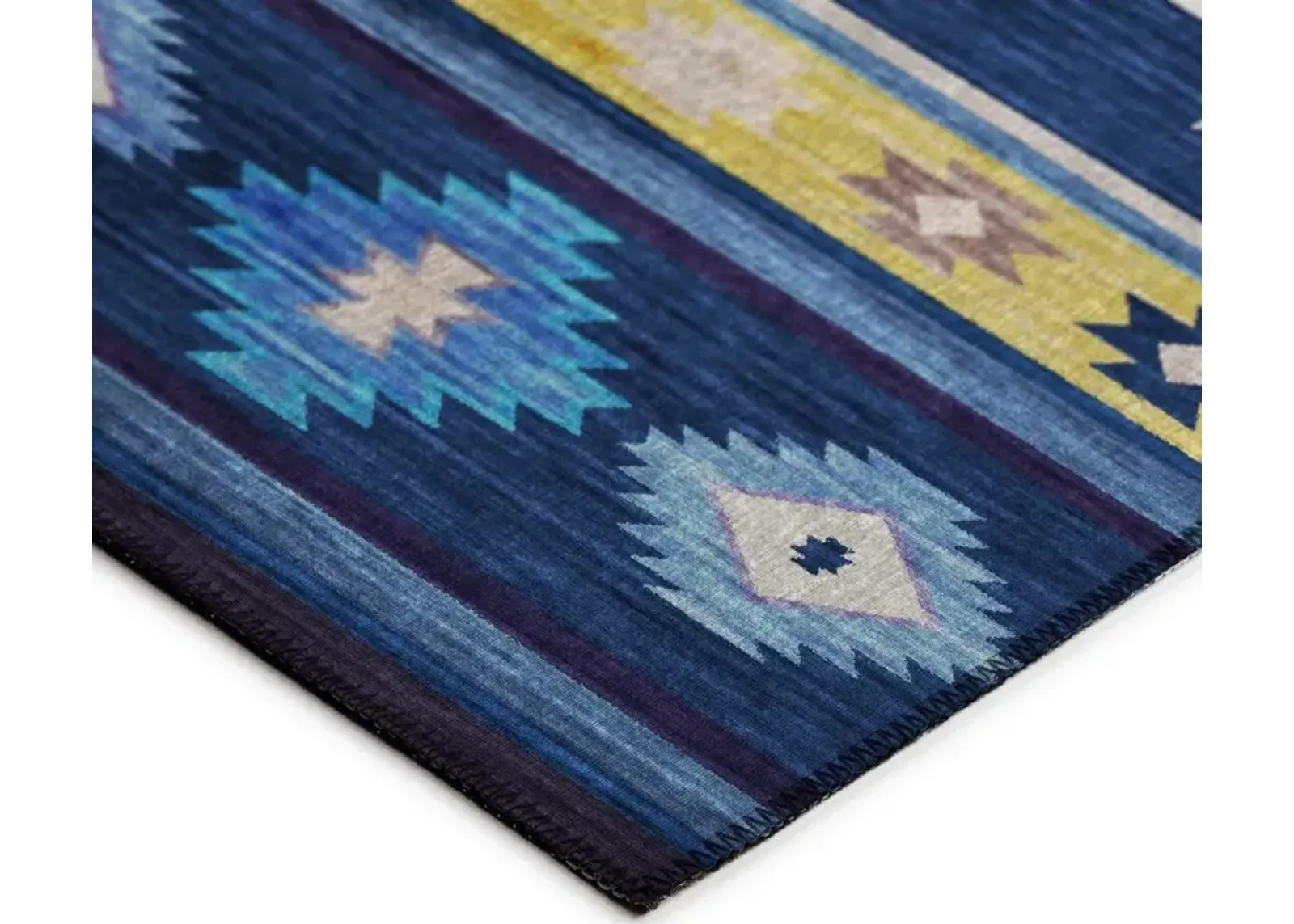 Dalyn Phoenix Navy 5'X8' Area Rug