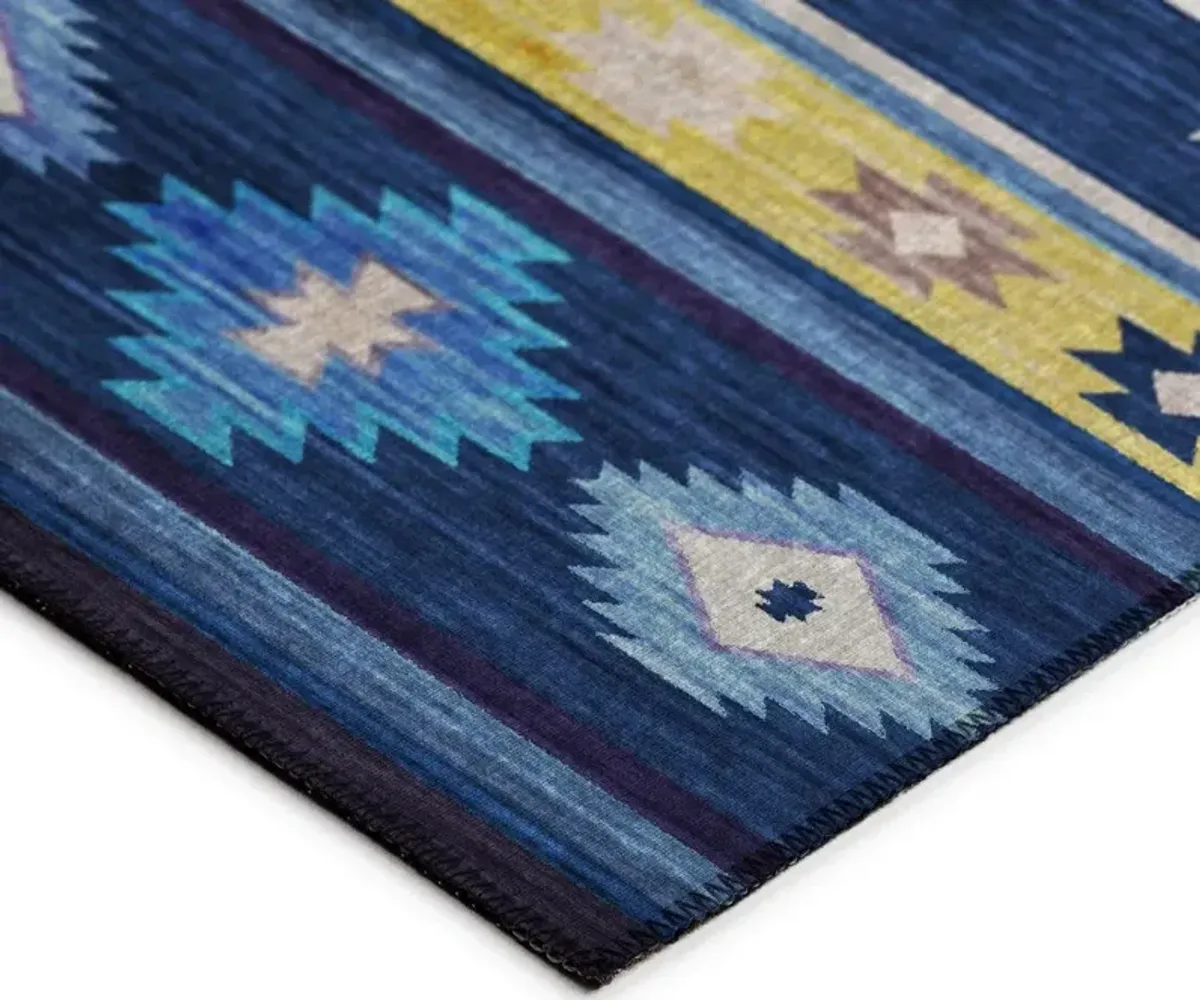 Dalyn Phoenix Navy 5'X8' Area Rug