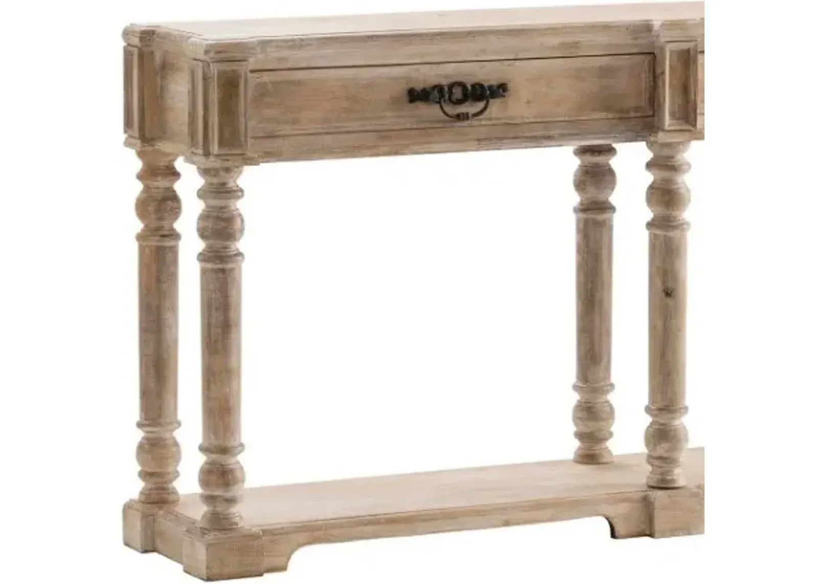 Crestview Abbott Brown Console Table