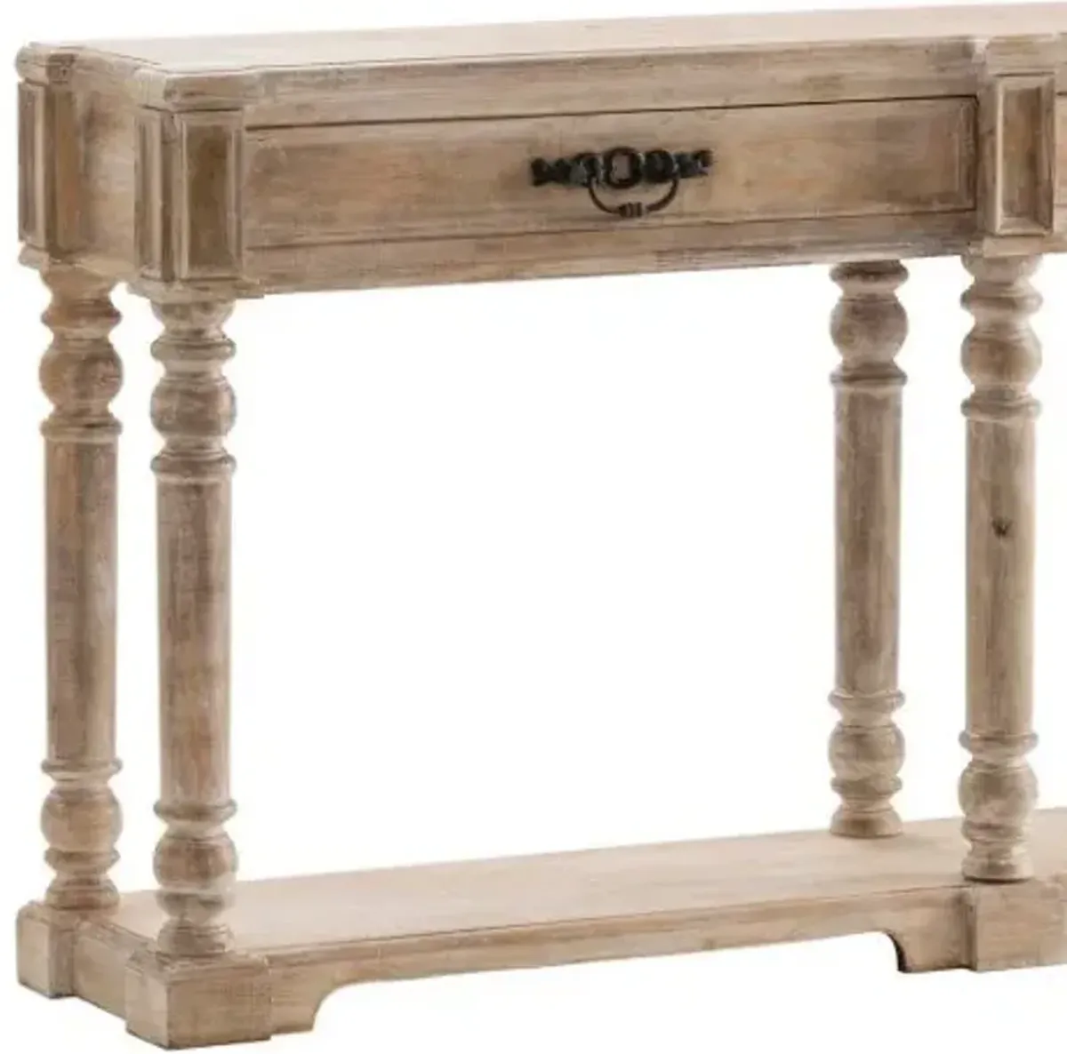 Crestview Abbott Brown Console Table