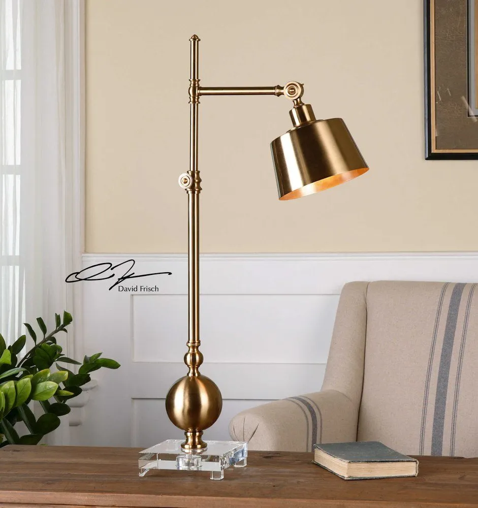 LATON BRUSHED BRASS TASK LAMP