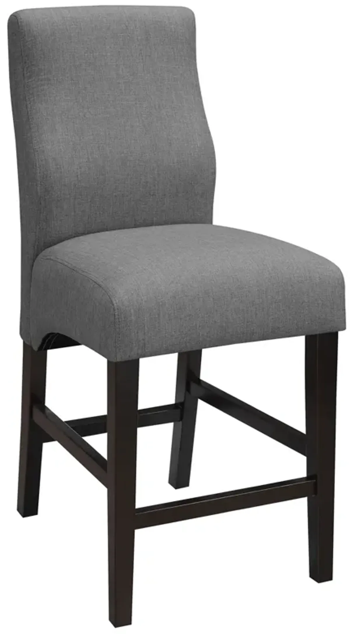 Mulberry Fabric Upholstered Counter Chair Grey