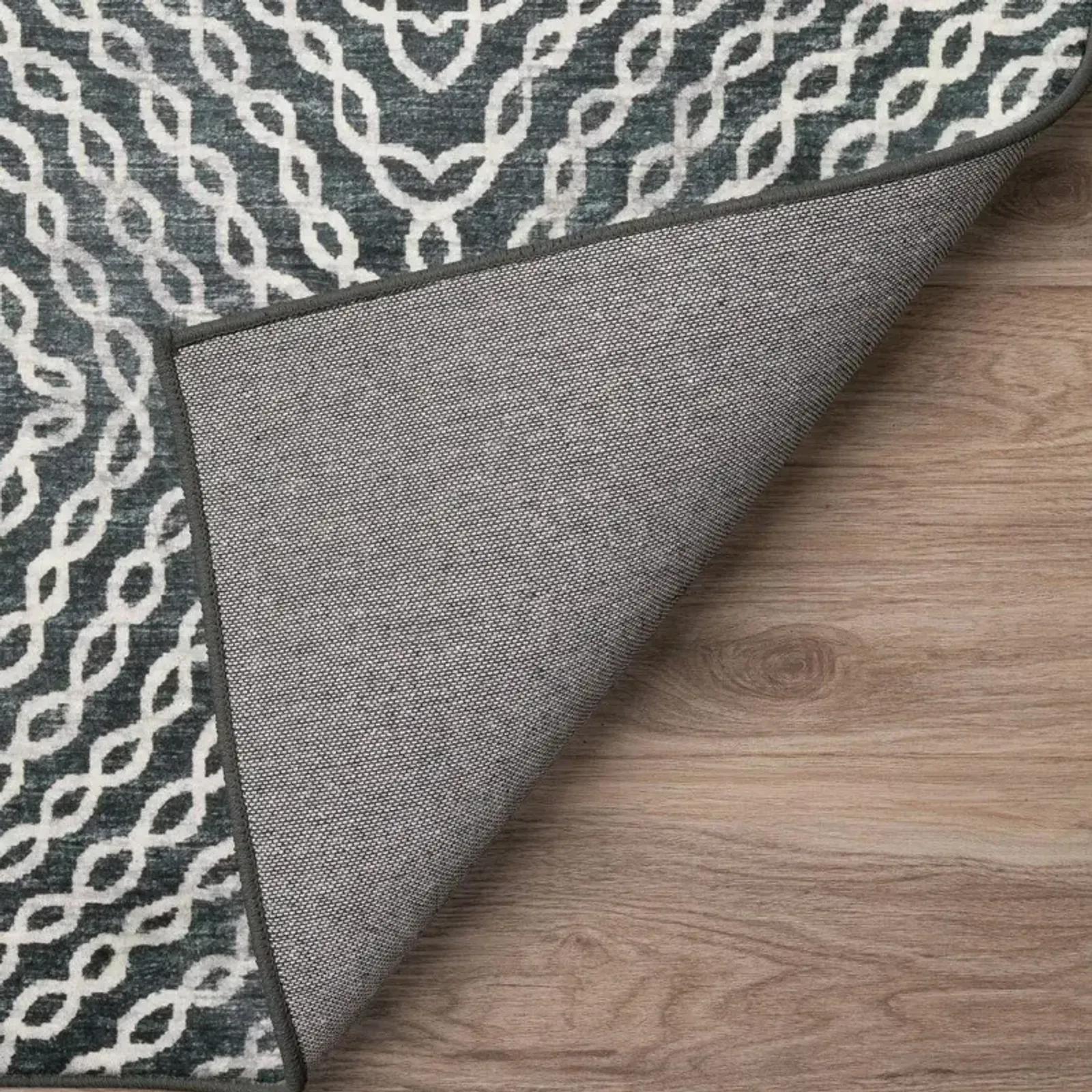 Dalyn Geometric Illusion Brisbane 5'X8' Area Rug in Gradient Grays