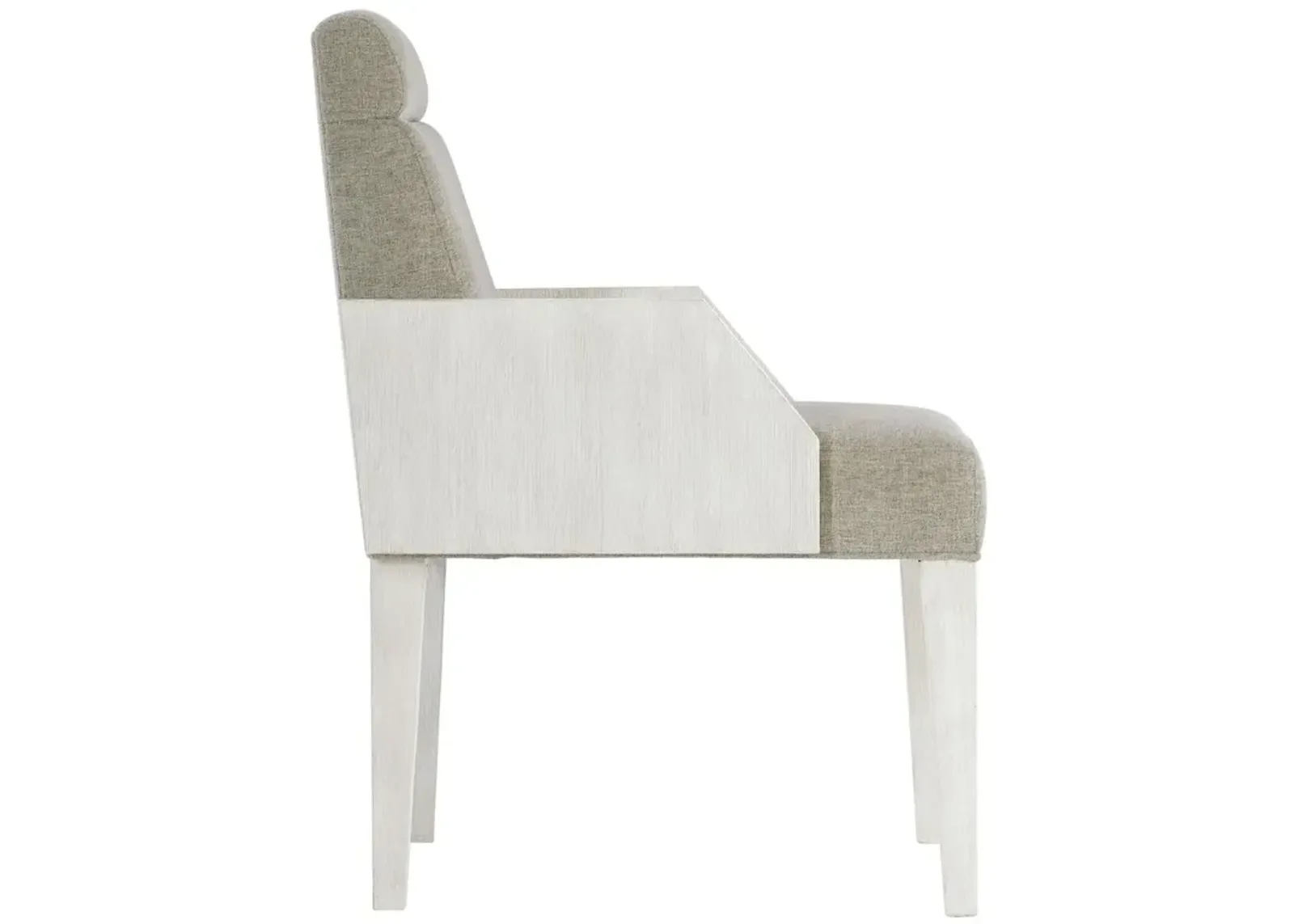 Bernhardt Foundations Linen Arm Chair