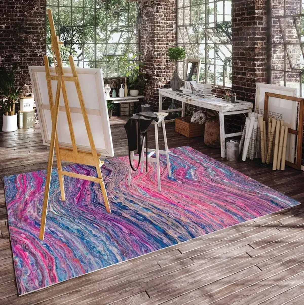 KIKIAMO PASSION 5'X8' AREA RUG