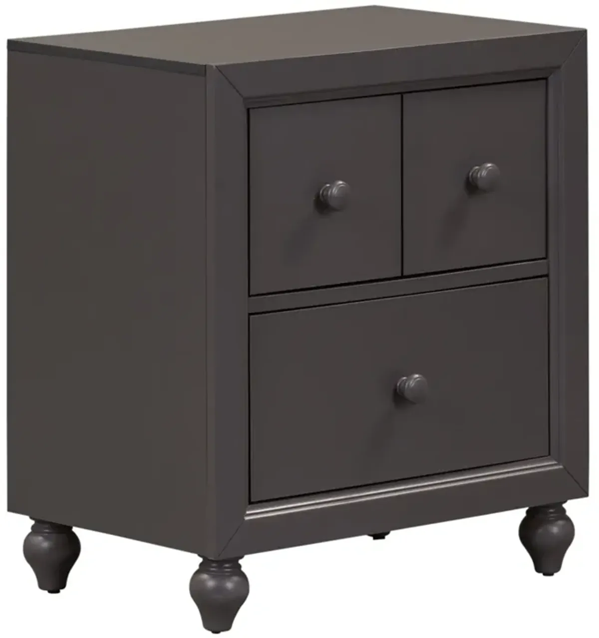 Liberty Furniture Cottage View Dark Gray Nightstand