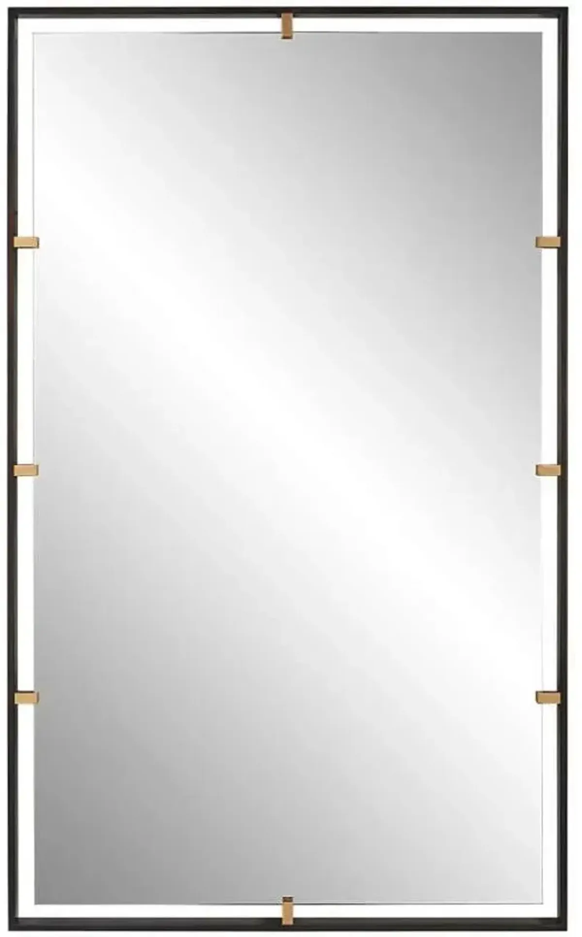 Uttermost Egon Bronze Rectangular Mirror