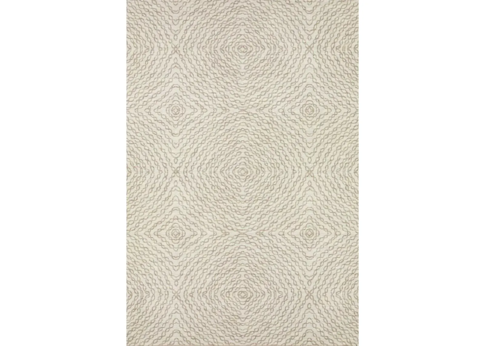 Dalyn Brisbane Ivory 5x7 Area Rug