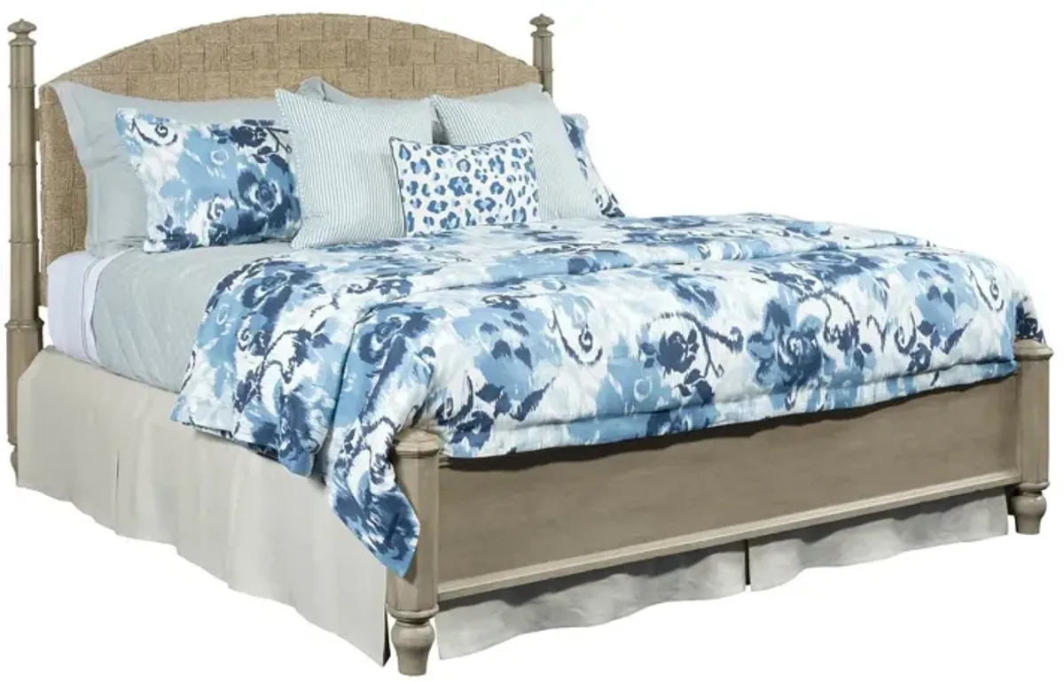 American Drew Litchfield Sun Washed Currituck Sunwashed Queen Headboard