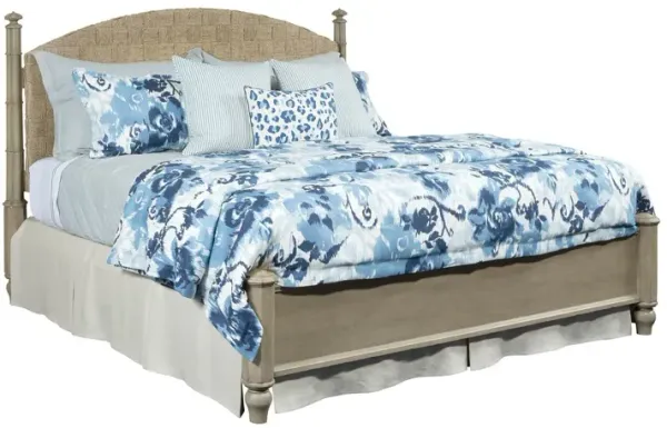 American Drew Litchfield Sun Washed Currituck Sunwashed Queen Headboard