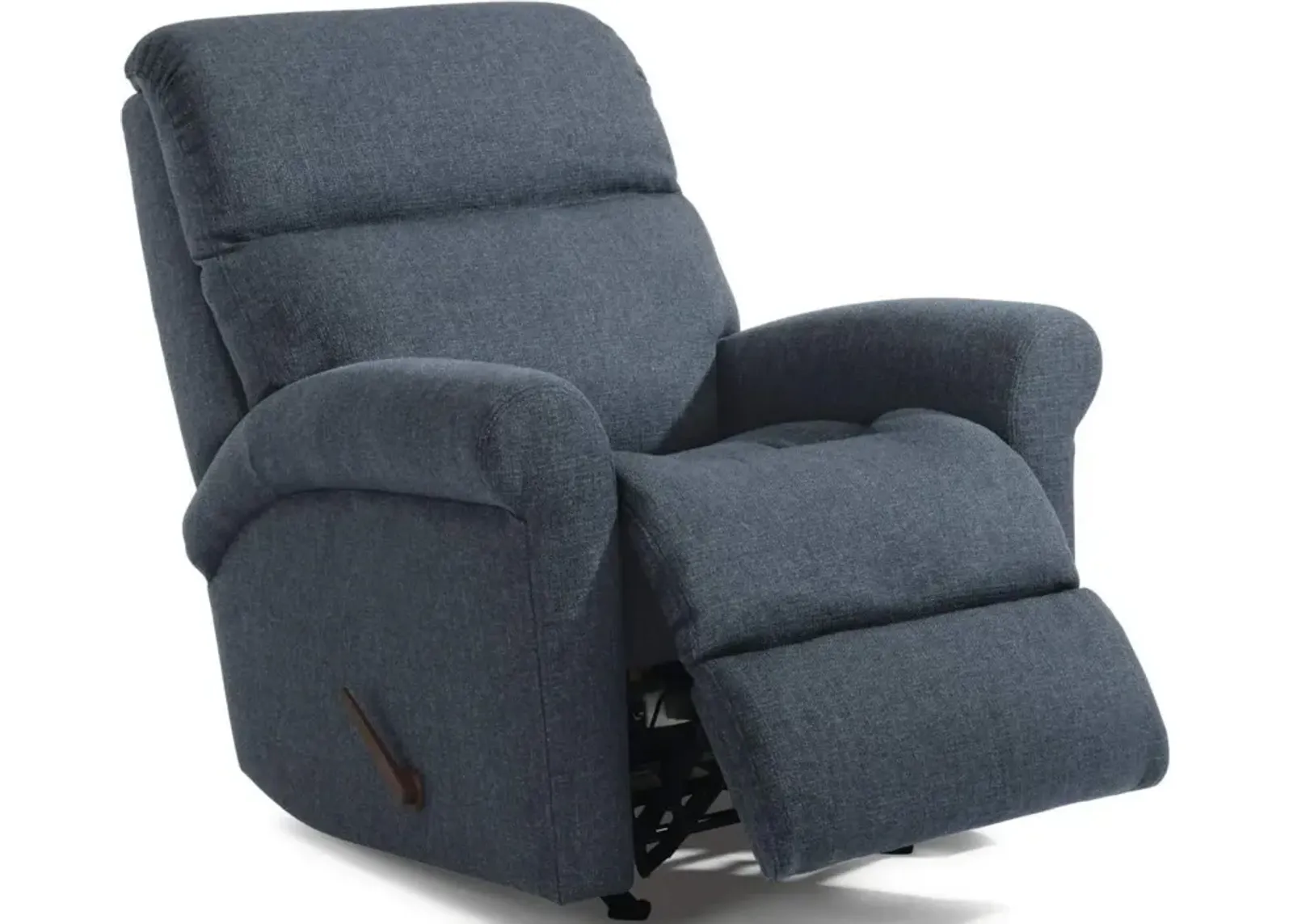 DAVIS BLUE MIDNIGHT ROCKING MANUAL RECLINER