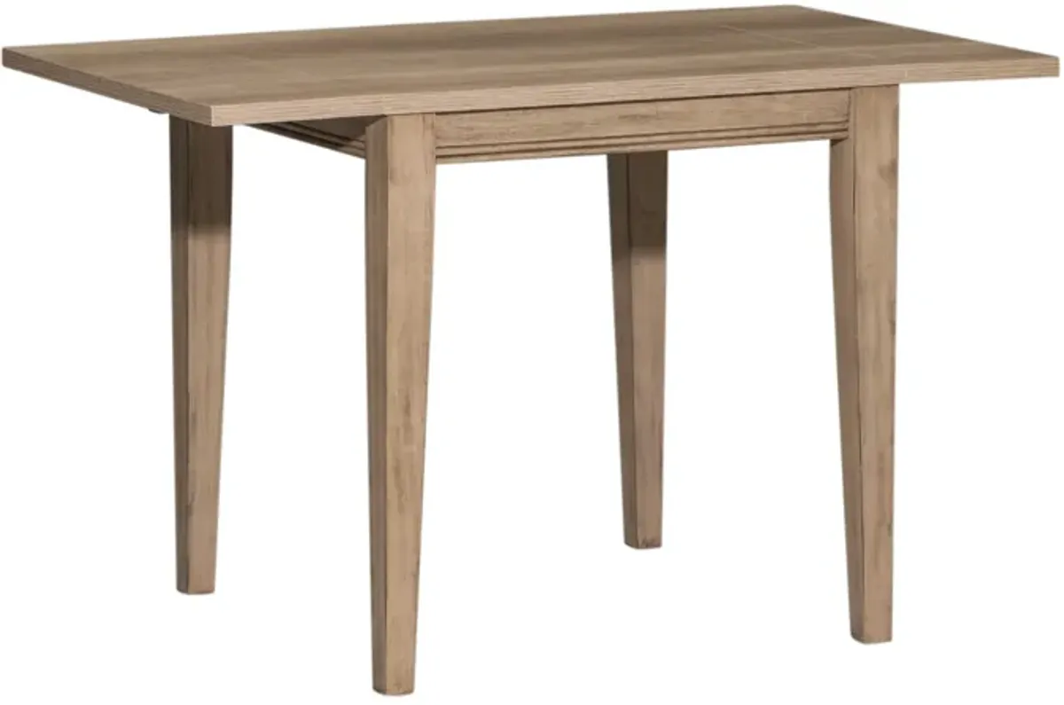 Liberty Furniture Drop Leaf Dining Table Set in Sandstone Sun Valley